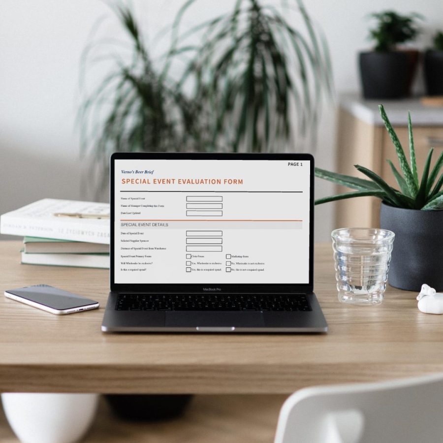 Special Events Evaluation Form
